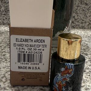 Elizabeth Arden Ed Hardy Koi Wave 1oz EDP Unisex New in Box